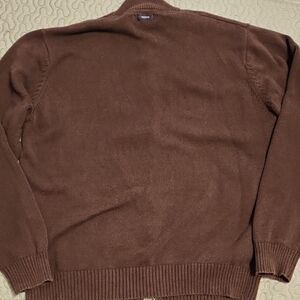 Nautica Men's Brown Crewneck Sweater